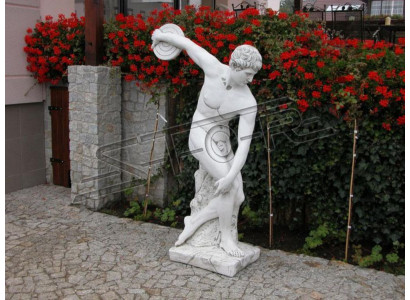 Statua del Discoforo Olympia Statua da giardino Decorazione Figure Scultura