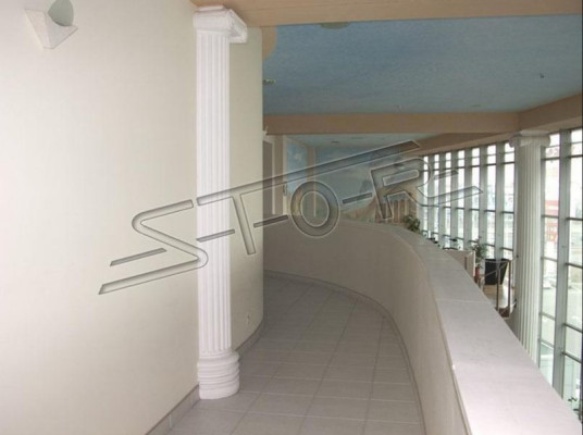 232cm Colonna antica Colonne Statua scultura in pietra Giardino romano