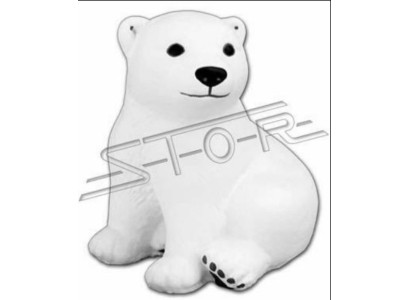 Figura di orso polare 21 cm Statua Orso Giardino Decorazioni Figure Statue decorazioni