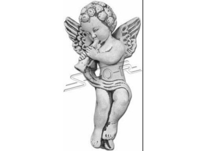 Angelo Scultura Design Statua da 27 cm per giardino Figure Statue