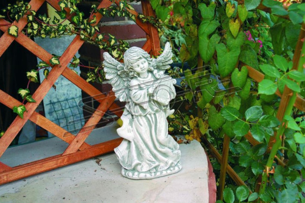 Angelo 38cm Scultura Design Statua Figure da giardino Statue