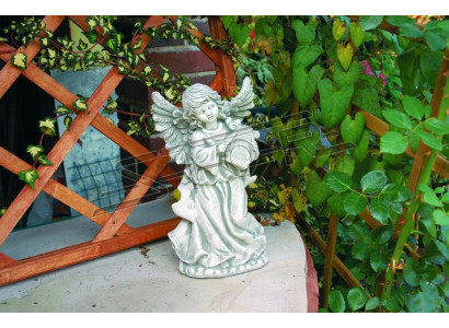 Angelo 38cm Scultura Design Statua Figure da giardino Statue