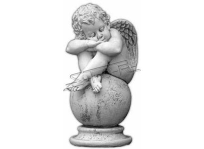 Angelo Sfera Statua Figura Figure Statue Scultura Sculture Giardino