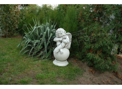 Angelo Sfera Statua Figura Figure Statue Scultura Sculture Giardino