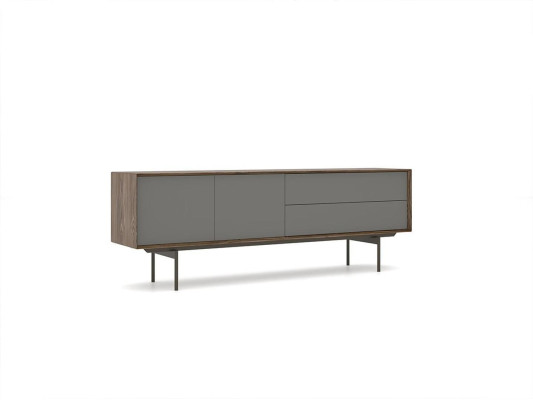 Sala da pranzo Completa 8 pezzi Set Sedie Nuovo Tavolo da pranzo Credenza Vetrina Design