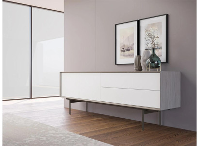 Soggiorno mobili credenza moderna in legno design arredamento