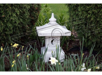 Feng Shui, statua da giardino, scultura, design decorativo per giardino in calcestruzzo giapponese, figura di casa