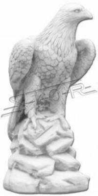 Statua dell'aquila del giardino, scultura decorativa di figure, statue e sculture decorativi.   Statua dell'aquila del giardino, scultura decorativa di figure, statue e sculture decorativi.