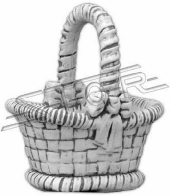 Figura Vaso da fiori Vaso da pianta Decorazione Bianco Figura Vasi da fiori Giardino