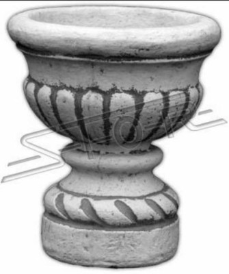 Figura Vaso da fiori Pianta Contenitore Bianco Decorazione Figura Vasi da fiori Giardino