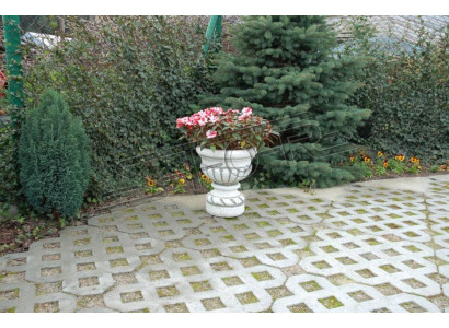 Figura Vaso da fiori Pianta Contenitore Bianco Decorazione Figura Vasi da fiori Giardino