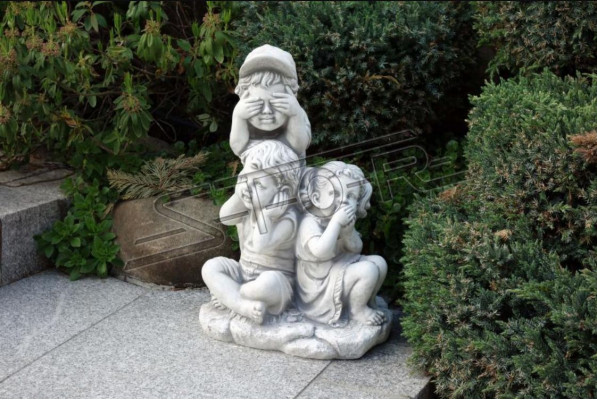 Figura Scultura Bambini che giocano Sculture da giardino Figure Statue