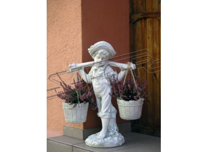 Figure Vaso da fiori bianco per piantare fiori Ciotola decorativa Figure Vasi per piante Giardino
