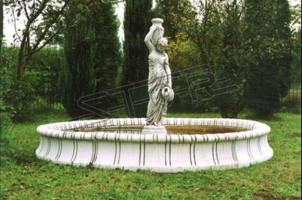 Fontana Figura Statua Figure Scultura Statue Sculture Antica Giardino