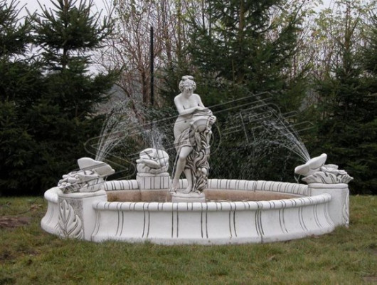 Fontana Figura Statua Figure Sculture Statue Sculture Giardino Antico