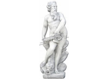 Fontana Stagno Statua Adamo Statua Figure Sculture Statue