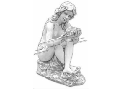 Fontana stagno figura statua di Eva figure sculture statue