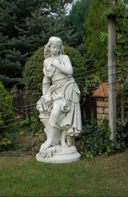 Signora 132cm Scultura Design Statua Figura Statua da Giardino Statue Statuette.  Signora 132cm Scultura Design Statua Figura Statua da Giardino Statue Statuette.