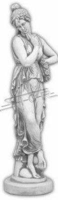 Signora 66 cm scultura disegno figura statua giardino cifra statua