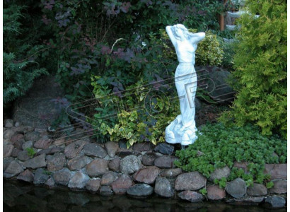 Signora 69cm Scultura Design Statua Figure da Giardino Statue  Signora 69cm Sculpture Design Statua Figura da Giardino Statue