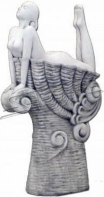 Statua da giardino Fontana Figura da giardino alta 192 cm Scultura da giardino Figura ornamentale per stagno  Statua da giardino Fontana Statua da giardino alta 192 cm Scultura da giardino Ornamento da stagno