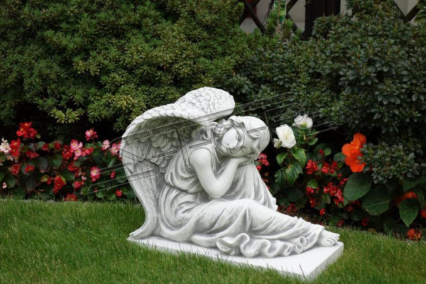 42 cm Scultura decorativa Design Statua Figure da giardino Stile antico Statue
