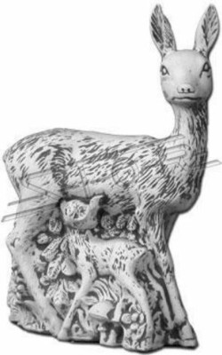 Giardino decorazione statua di cervo scultura figure sculture figura di design