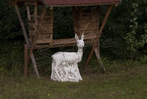 Giardino decorazione statua di cervo scultura figure sculture figura di design