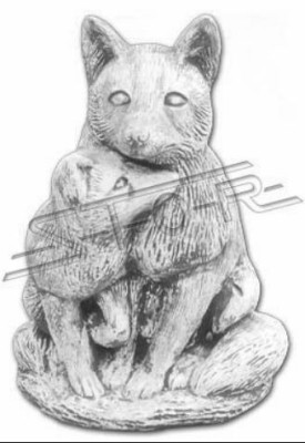 Giardino Deco Gatto Statua Scultura Figure Sculture Figura di Designer.