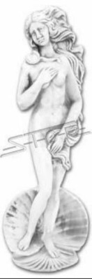 Decorazione da giardino 58cm Venere Terrazza Figure in pietra Figura Deco
