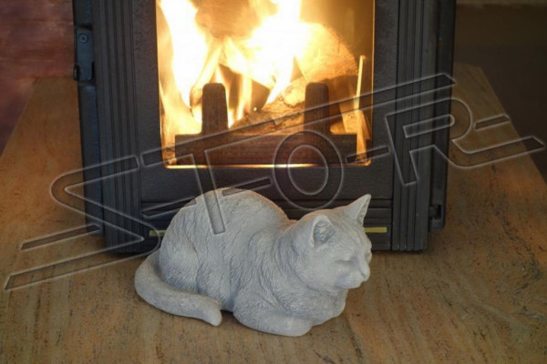 Giardino Decorazione Gatto decorativo Terrazza Statue di pietra Figura statua