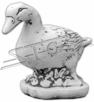 Decorazione da giardino Anatra Terrazza Pietra Figure Decorative Statua Scultura