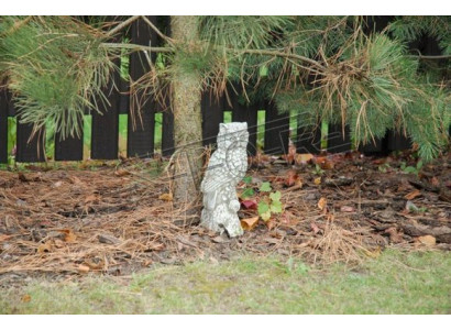 Decorazione da giardino Gufo Natura Terrazza Pietra Figure Statua decorativa