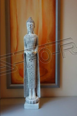 68 cm Scultura decorativa Design Statua Figura da Giardino Statuette Statuine