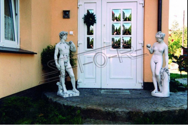 Adam 120cm scultura design figura statua giardino figure statue