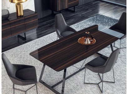 Tavolo da pranzo di lusso 4 sedie Set completo sala da pranzo Nuovo arredamento Design moderno 5 pezzi