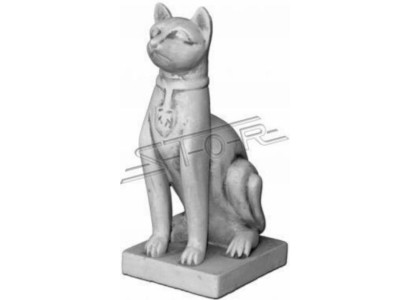 Statua di gatto egiziano, figura di statua, decorazione da giardino, terrazza