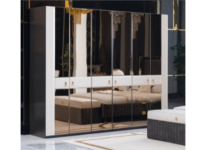 Camera da letto Armadio Mobili in legno Stile italiano Armadi Armadio Nuovo