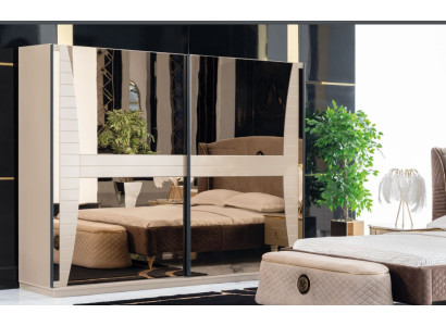 Armadi da camera da letto Armadio di lusso Armadio in legno Mobili moderni