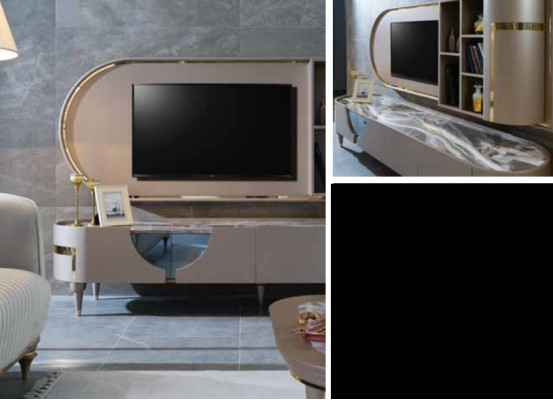 Mobile porta TV basso mobile tv Armadi armadio soggiorno credenza cassettiera nuovo