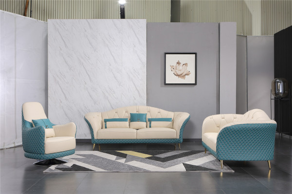 Mobili di lusso Divano Divano 3+2 Poltrone Salotto