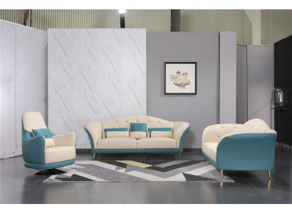 Divano moderno 3+2+1 posti, divano, poltrona.