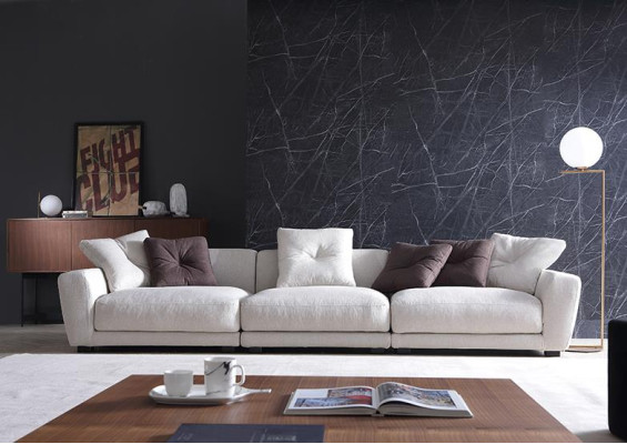 Sofà set 3+2+1 posti divano sedile divano imbottito decorazione set moderno