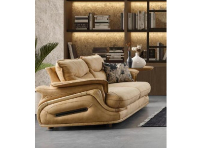 Divano 3 posti Mobili di lusso Soggiorno Design classico a tre posti Stile italiano