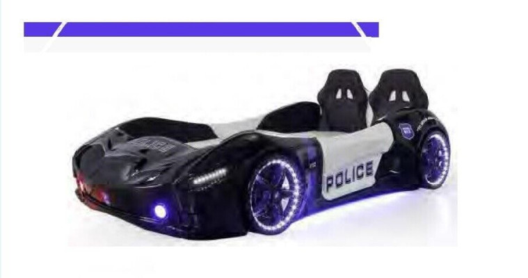 Auto da corsa Letto Materasso Letto per bambini Letto a forma di auto Camera per bambini Letti Mobili Nuovi