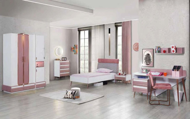 Scrivania Scrivania per computer Mobili Ragazza Tavoli Tavolo Legno Mobili da camera da letto