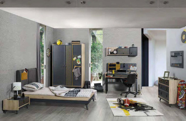 Armadio guardaroba Armadio per camera giovanile Armadi Armadio alto Cameretta Giovanile Armadietto