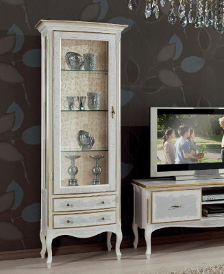 Soggiorno vetrina TV mobile TV credenza armadio tavolo vetrine set mobili in legno 3 pezzi