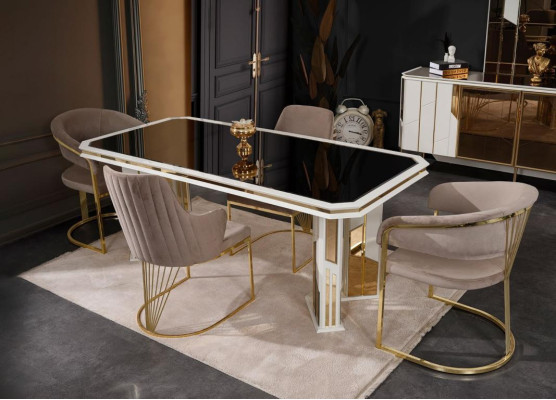 Tavolo da pranzo Tavolo da pranzo Angolo cottura Tavolo Tavolo di legno Bianco Sala da pranzo Legno