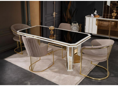 Tavolo da pranzo Tavolo da pranzo Angolo cottura Tavolo Tavolo di legno Bianco Sala da pranzo Legno